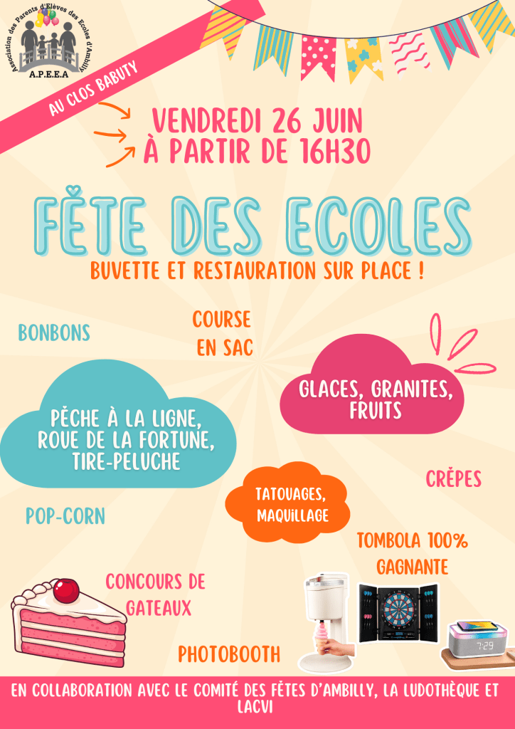Fête des écoles